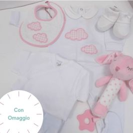 Kit Corredino neonato nascita 5 pezzi con omaggio