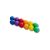 12 Palline - Arcobaleno - 100% Plastica ABS Atossica - Apprendimento STEM! - Connetix