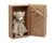 DOUDOU NEONATO IN COTONE ORSO BEIGE