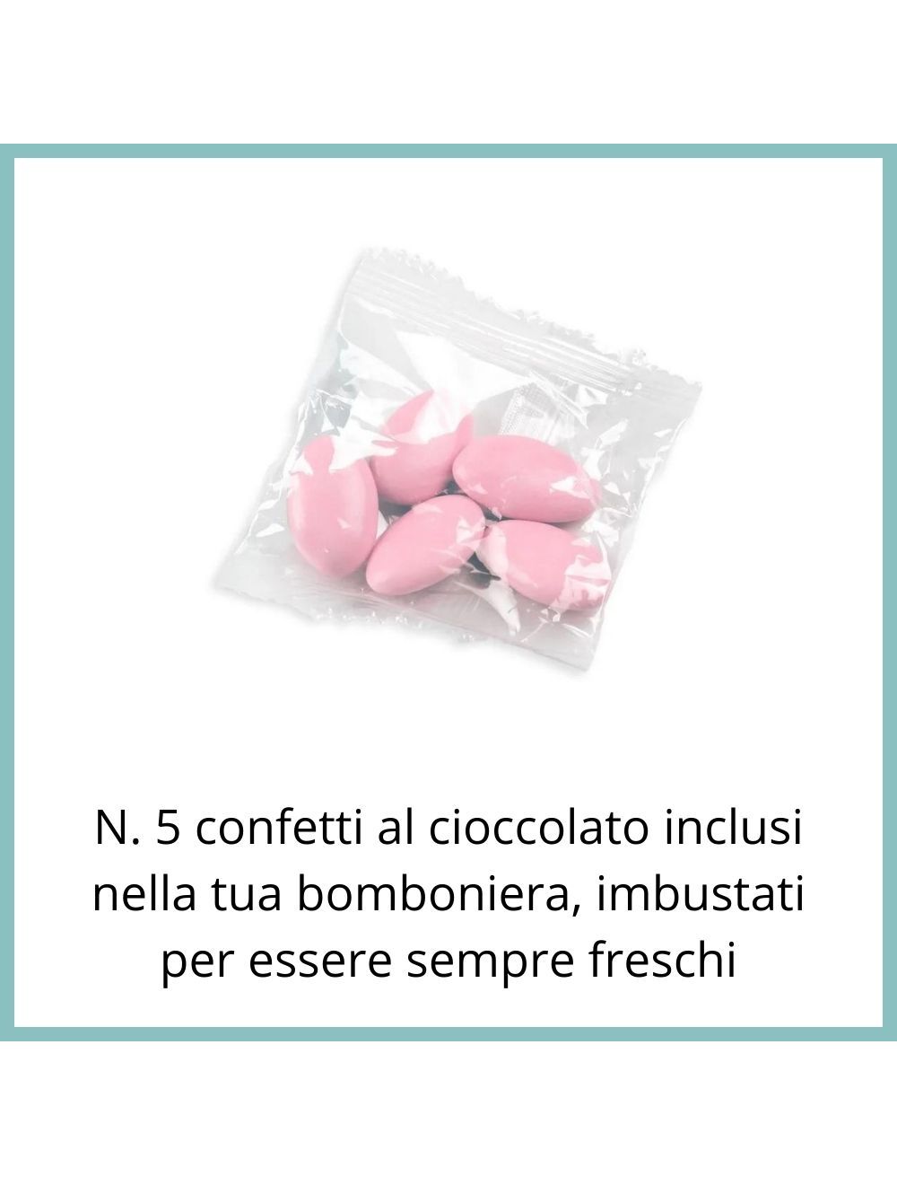 BOMBONIERA NASCITA BATTESIMO FIORE IN LEGNO CON UNICORNO ROSA BIMBA